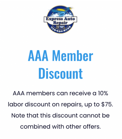 AAA Member Discount